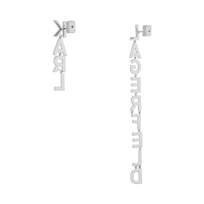 KARL LAGERFELD Fülbevaló KARL LAGERFELD 225W3949 Silver