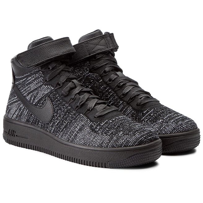 Cipő Nike W Nike Af1 Flyknit 818018 002 Black/Black/White | ecipo.hu