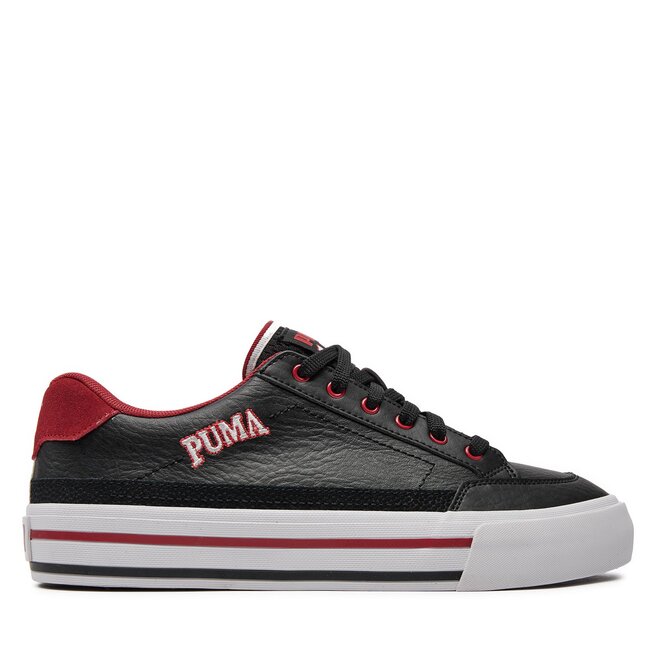 Sneakersy Puma Court Classic Vulc Retro Club - Czarny