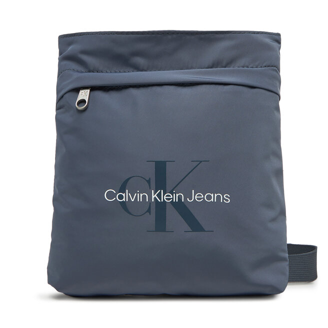 Saszetka Calvin Klein Jeans Sport Essentials Flatpack 18 - Granatowy