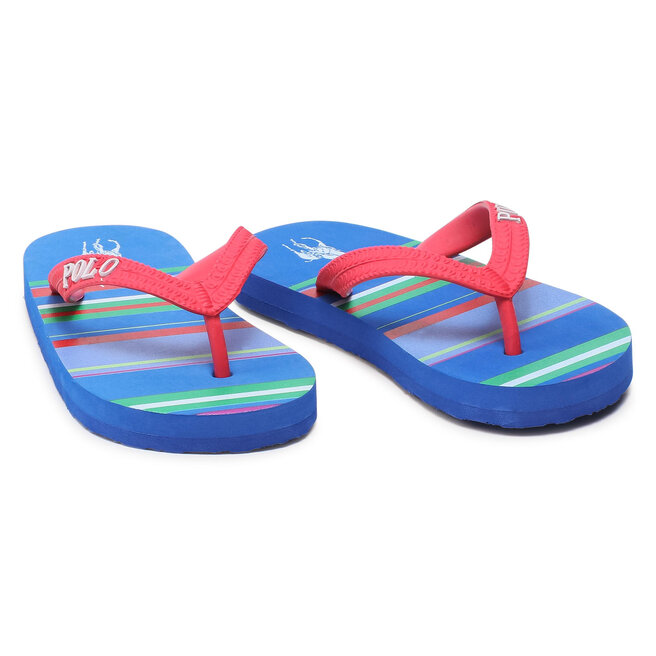 Polo Ralph Lauren Flip-flops Polo Ralph Lauren Camino RF103048C Red/Royal Mlt Stripe