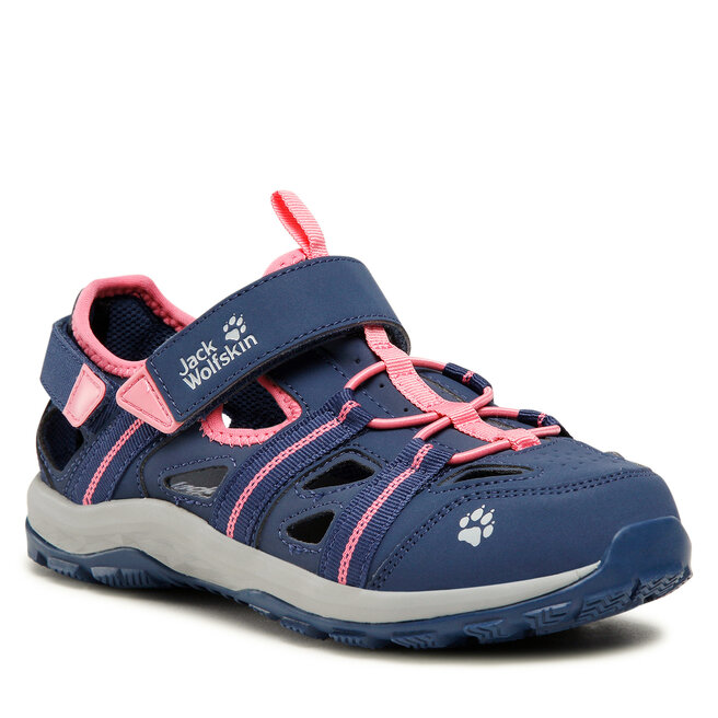 Jack Wolfskin Sandale Jack Wolfskin Sun Climber K 4050701 Blue/Coral