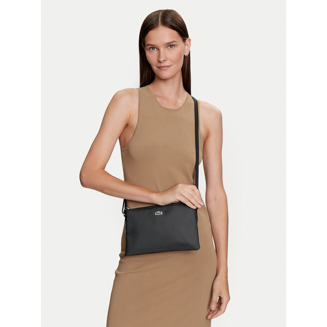 Torebka Lacoste NF1887PO Czarny -