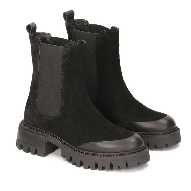 Kazar Kotníková obuv s elastickým prvkem Kazar Arina 84358-SZ-00 Black
