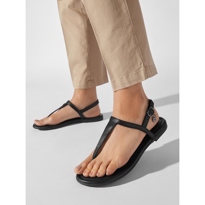 Sandali Uomo S.Oliver 5-5-18100-20 - Modello Casual Comfort, Colore Rosso