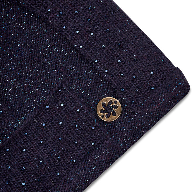 Granadilla Berretto Granadilla Laroque Faux Fur JG5698 Blue navy 006