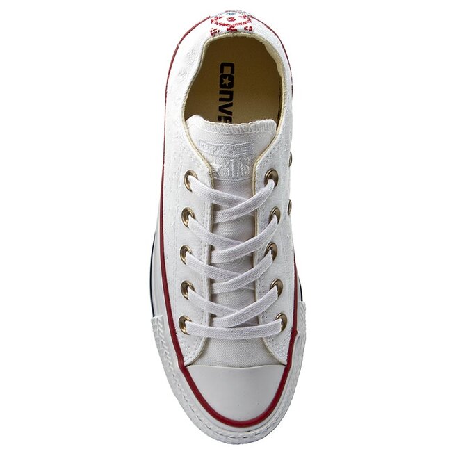 Scarpe da ginnastica Converse Ctas Ox 555882C White Casino White