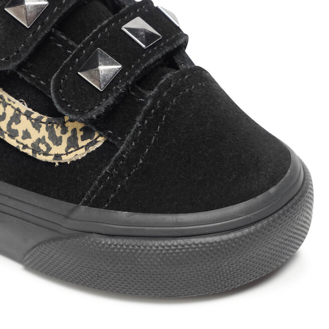 Vans 2025 negras leopardo
