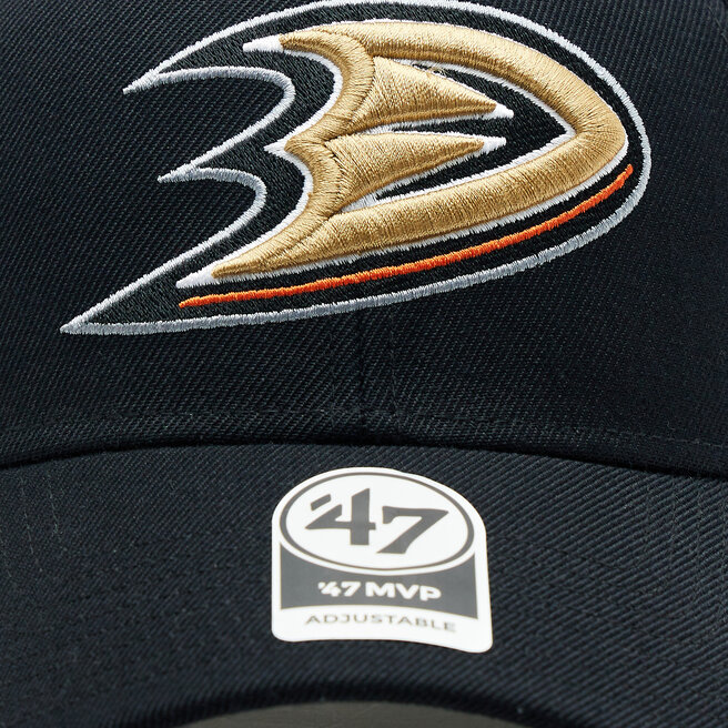 47 Brand Czapka z daszkiem 47 Brand NHL Anaheim Ducks '47 MVP H-MVP25WBV-BKC Black