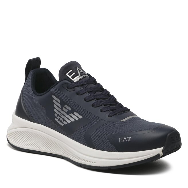Sneakers EA7 Emporio Armani X8X126 XK304 R370 Blu Notte/Silver Armani imagine noua gjx.ro