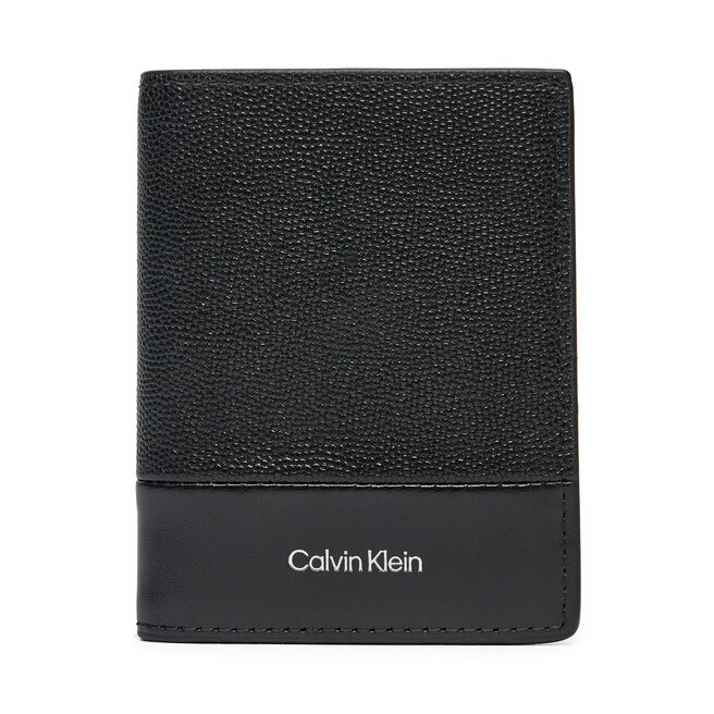 Duży Portfel Męski Calvin Klein Ck Must Bifold 10cc - Czarny