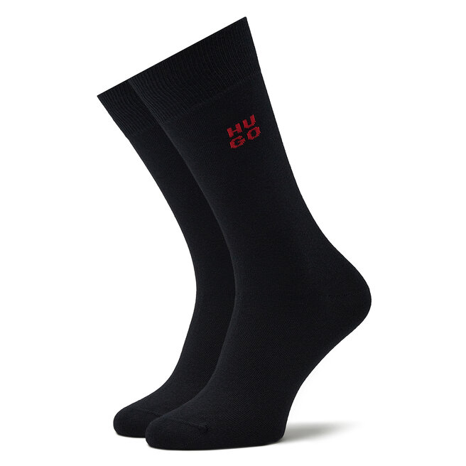 Hugo Set di 2 paia di calzini lunghi unisex Hugo 2p Rs Allover Cc 50484083 001
