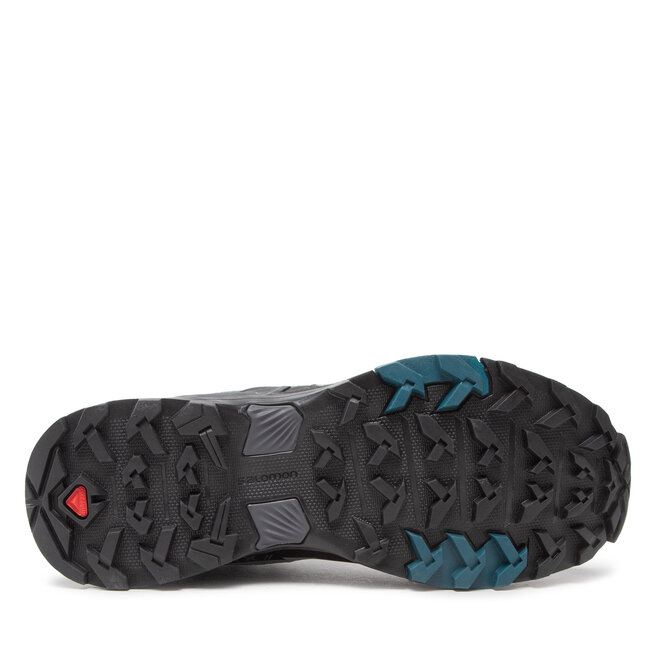 Salomon Туристически Salomon X Ultra 4 Mid Gtx W GORE-TEX L41624900 Quarry/Black/Legion Blue