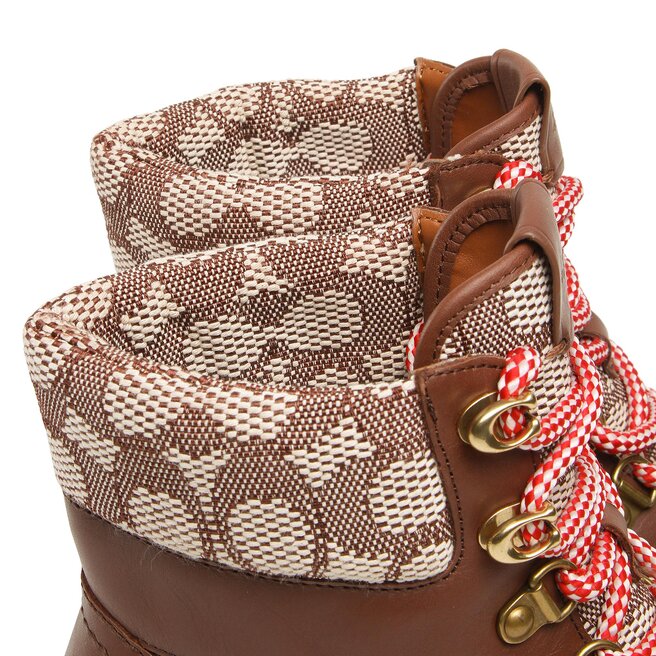 Coach Polokozačky Coach Talia Jacquard CE314 Coco/Maple