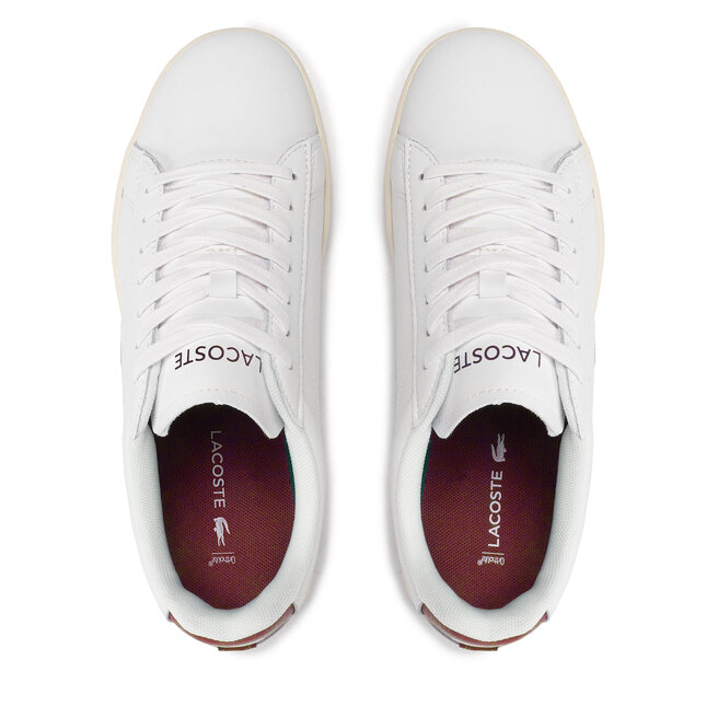 Lacoste Sportcipő Lacoste Carnaby Evo 0722 2 Sfa 7-43SFA00152G1 Wht/Burg