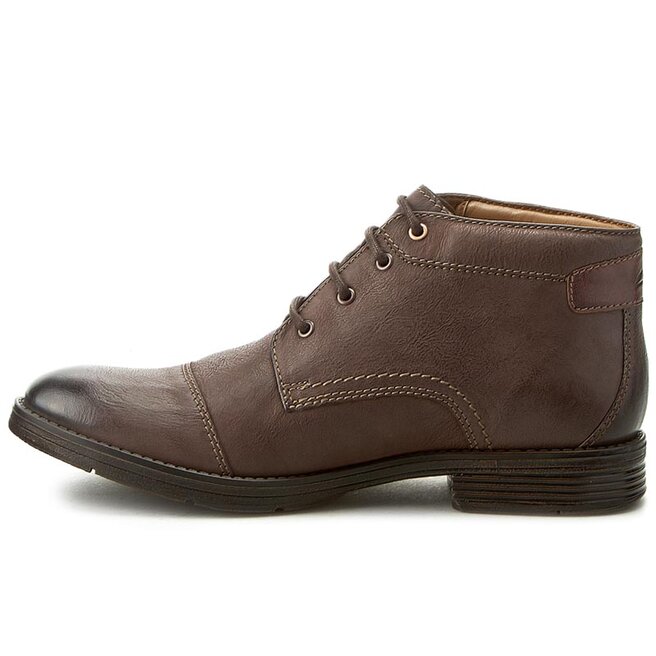 Clarks Devington Cap 261196527 Brown Leather epapoutsia.gr