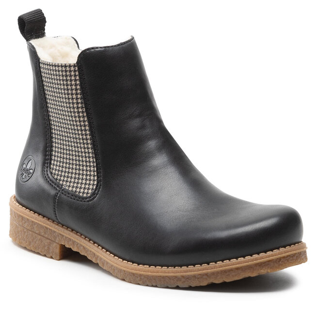 Botine Rieker 73564-00 Schwarz