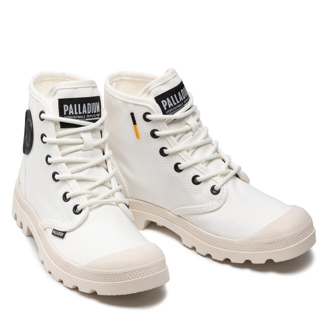Palladium Trappers Palladium Pampa Hi Htg Supply 77356-116-M Star White
