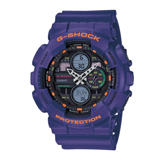 Ρολόι G-Shock GA-140-6AER Purple/Purple