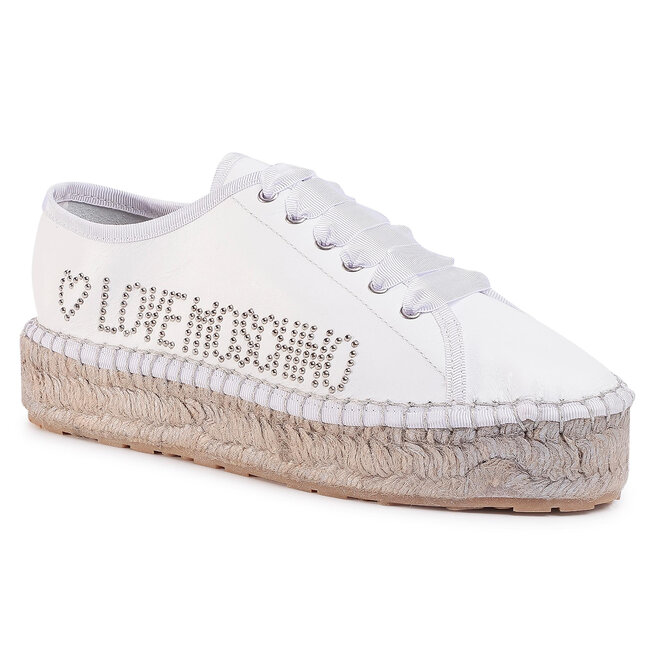 LOVE MOSCHINO Espadrile LOVE MOSCHINO JA10403G0AJA0100 Bianco
