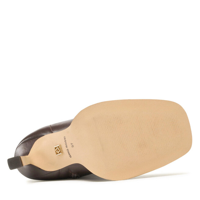 Gino Rossi Kozačky Gino Rossi 105213 Chocolate Brown