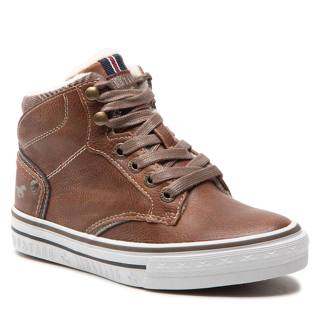 Mustang Зимни обувки Mustang 5056-601-307 Cognac