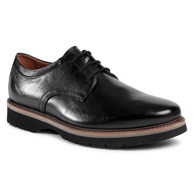 Clarks Plain 261531777 Black Leather | zapatos.es