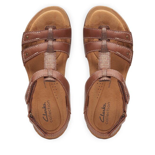Sandale Clarks Femme Clarks Clarks(r) April Cove Sandal In Brown