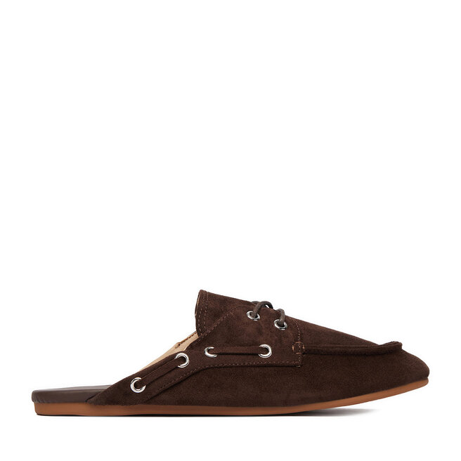 Klapki JENNY CEO-24SW666-11 Brązowy -