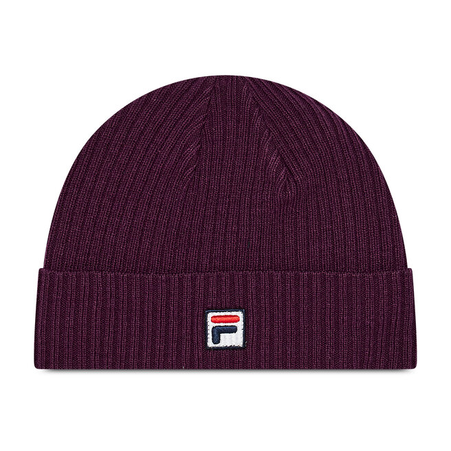 Czapka Fila Fisherman Beanie F-Box - Fioletowy
