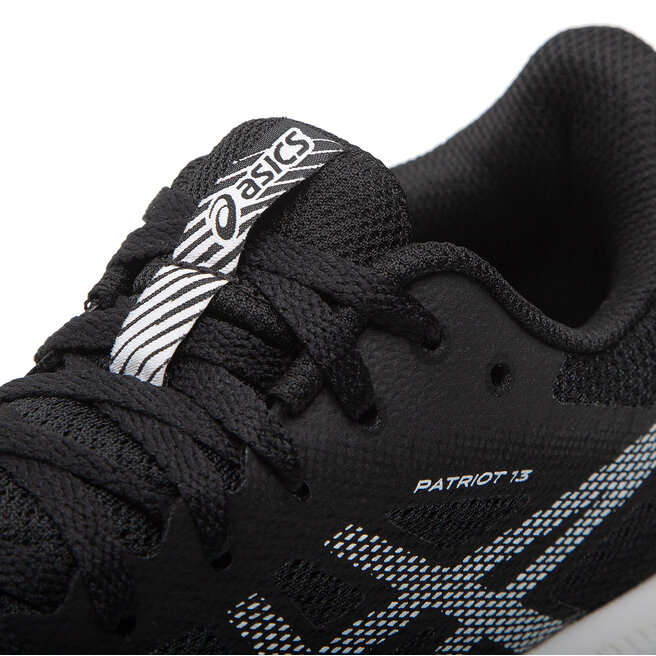 Asics Scarpe Asics Patriot 13 1012B312 Black/White 001