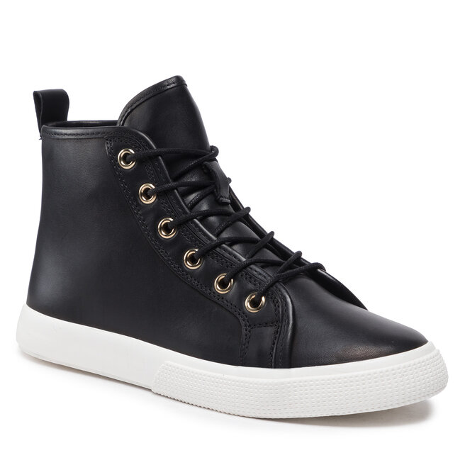 Sneakers Lauren Ralph Lauren Jinger 802874224001 Black 802874224001 imagine noua