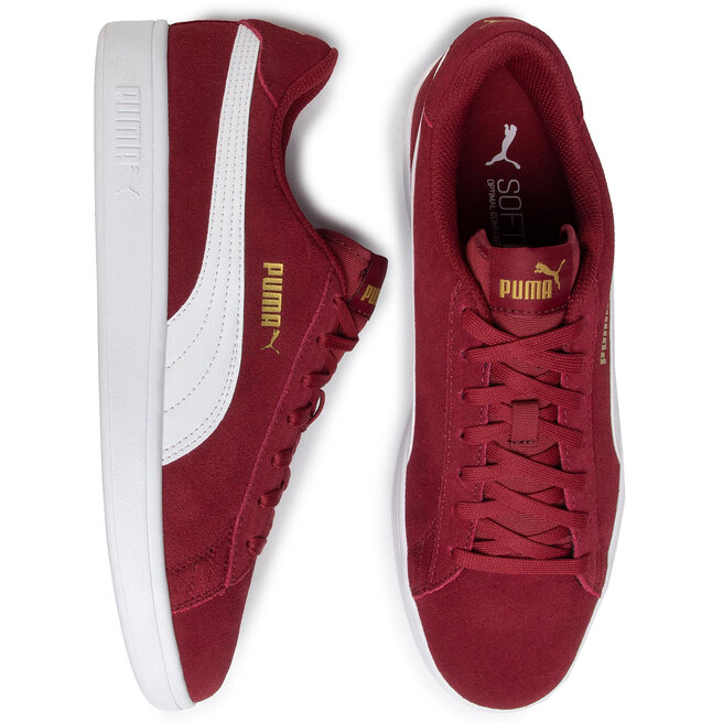Maroon outlet puma sneakers