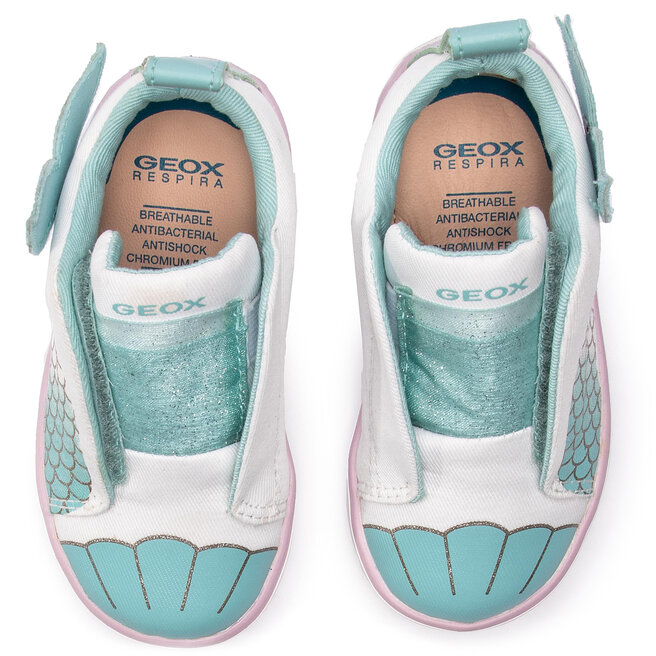 Geox Sportcipő Geox B Kilwi G. I B92D5I 00010 C1393 M White/Aqua