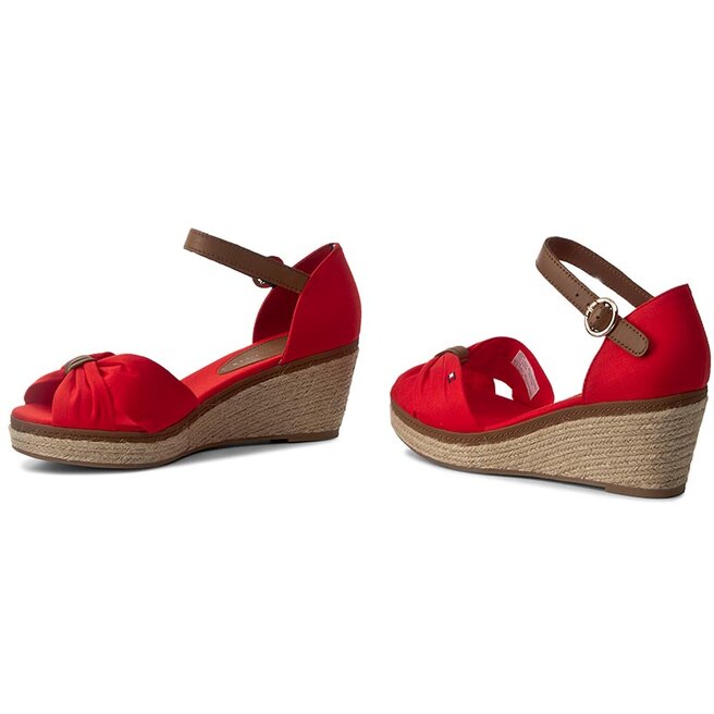 Tommy Hilfiger Espadrilles Tommy Hilfiger Elba 40D FW0FW00906 Fiery Red 617