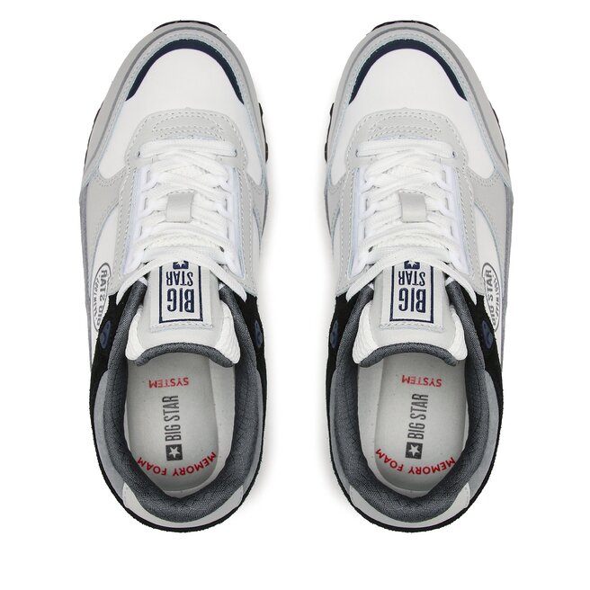 Big Star Shoes Сникърси Big Star Shoes LL274370 Grey/White