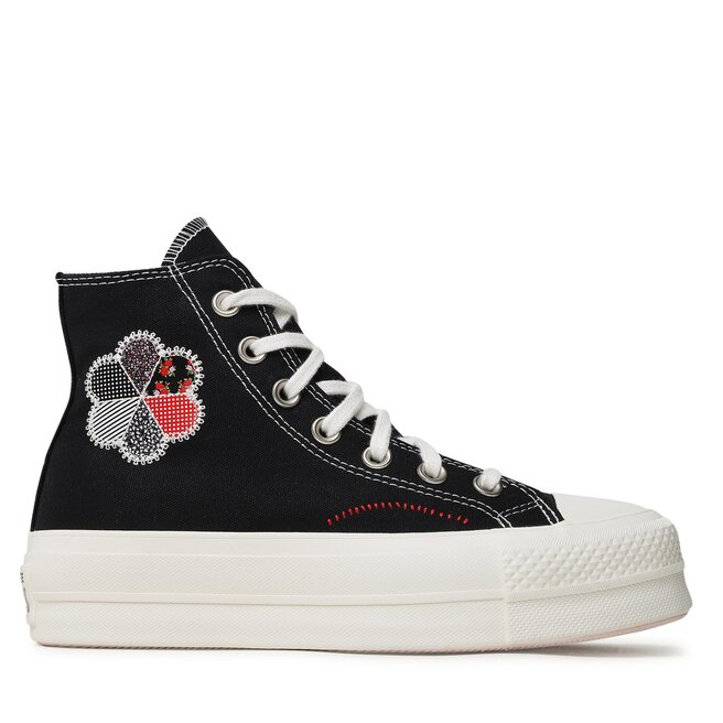 Converse Ctas Lift Hi A05194C Black Egret Red evzuttya .ua