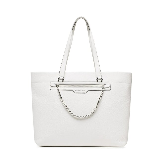 Geantă MICHAEL Michael Kors Slater 30R3S04T3L Optic White