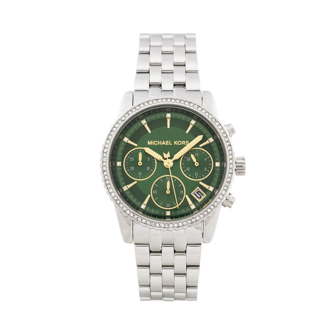 Zegarek Michael Kors Bryant Chrono MK7583 Srebrny -
