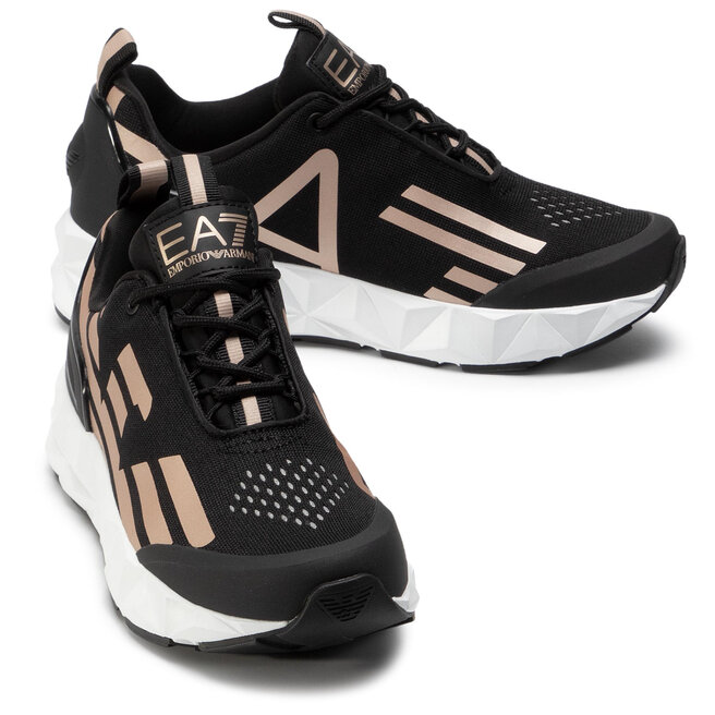 Sneakers EA7 Emporio Armani X8X033 XCC52 R699 Black/Rose Gold | eschuhe.de