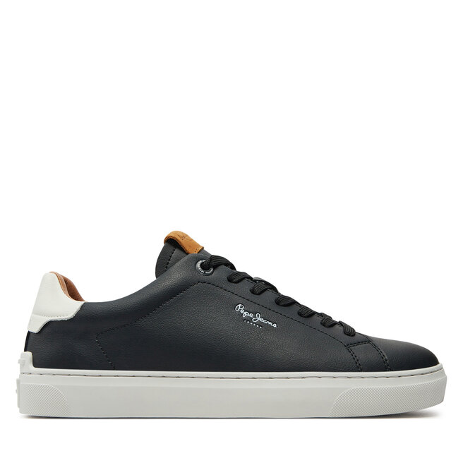 Sneakersy Pepe Jeans Camden Club M - Czarny
