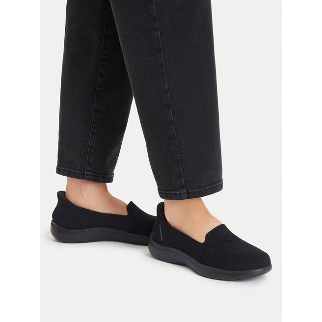 Sneakersy Skechers Slip-Ins: On-The-Go Flex Radiant - Sloane 138435/BBK Czarny