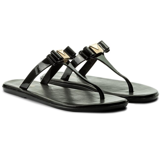 abky MICHAEL Michael Kors Caroline Jelly Thong 40S8CRFA1Q Black
