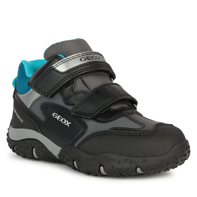 Geox Jongens Jr Baltic Boy B ABX Schoenen, Navy Oranje, 26 EU