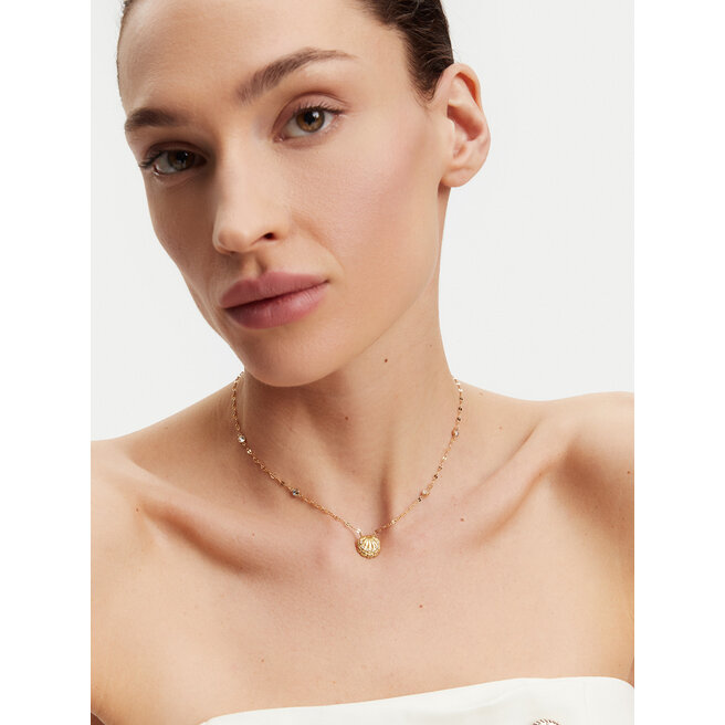 Naszyjnik Guess JUBN05 - Złoty
