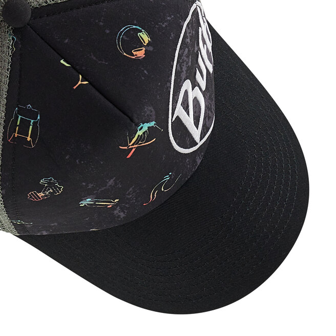 Buff Kšiltovka Buff Trucker Cap 130516.999.30.00 Kaleat Black