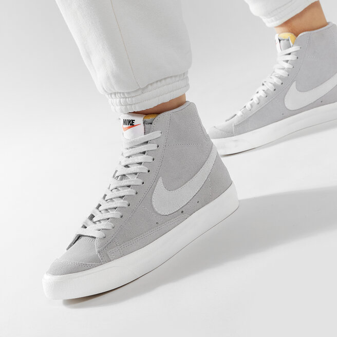 Batai Nike Blazer Mid '77 Suede CI1172 001 Wolf Grey/Pure Platinum/Sail •  Www.eavalyne.lt