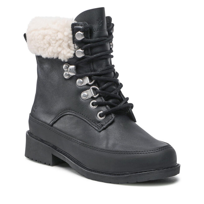 EMU Australia Schnürstiefeletten EMU Australia Okab Teens T12628 Black