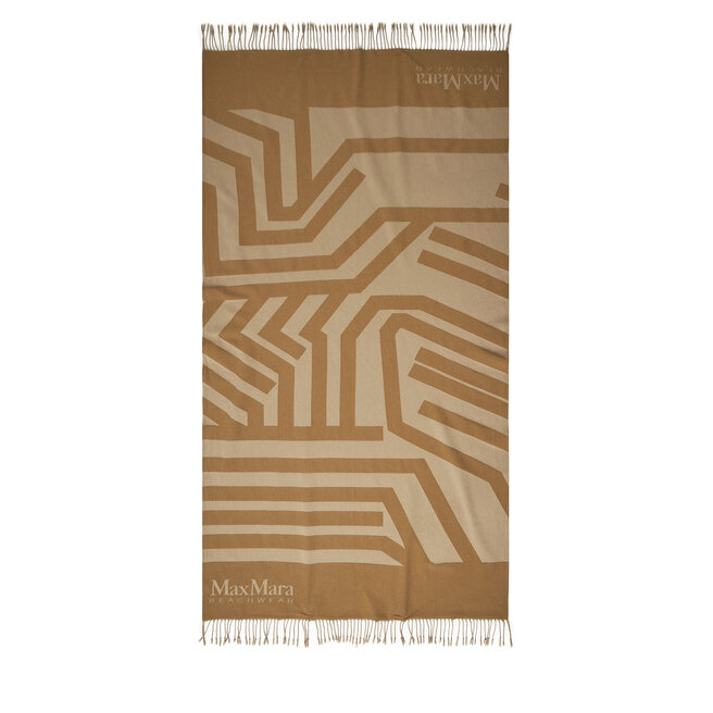 Ręcznik Max Mara Beachwear Vivy - Brązowy
