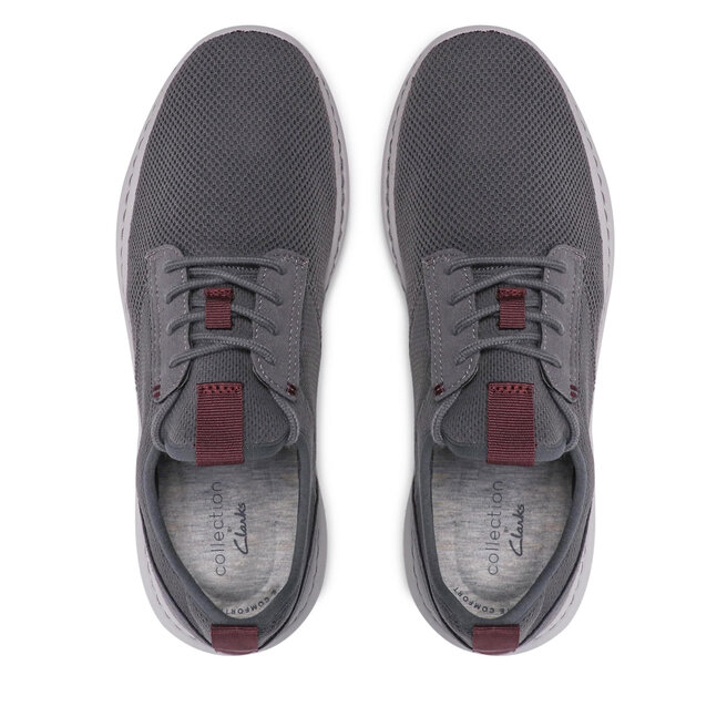 Clarks Сникърси Clarks Step Urban Low 261628847 Grey Textile